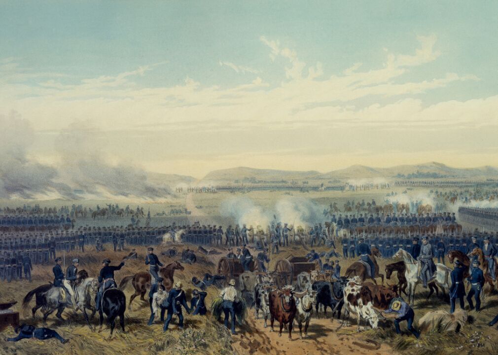 Then: Palo Alto, Texas (1846)